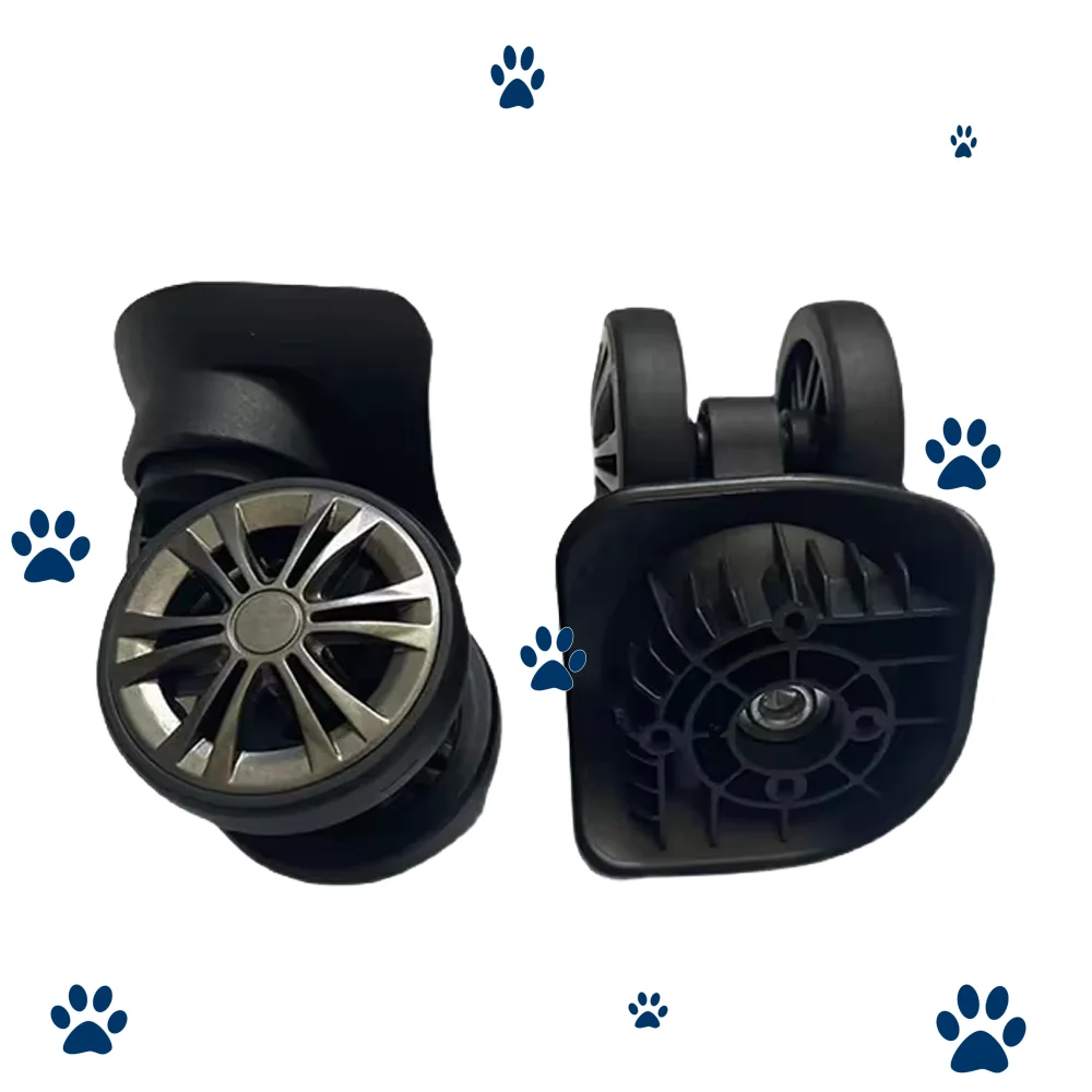 For Zho tai A808 Luggage Wheels Universal 360° Spinner Replacement Caster Silent Rolling Wheel For Suitcase Repair Parts Kit