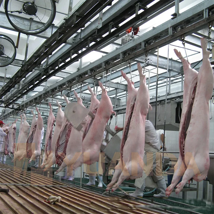 FL Energy Saving Pig Cattle Sheep Slaughter Line Livestock Processing Machine For Rural Area Slaughter Workshop