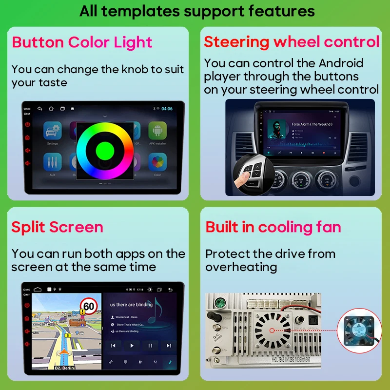 Car Radio Carplay For Peugeot Expert 2 For Citroen Jumpy For Fiat Scudo For Toyota Proace 2007-2017 Navigation GPS Android Auto