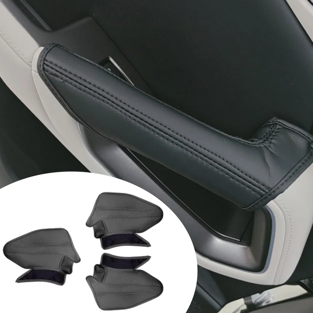 

Car Door Handles Protective Covers Interior Leather Handles Glove For BYD Yuan Up Atto 2 S1 Pro 2024 2025 2026 Auto Accessories