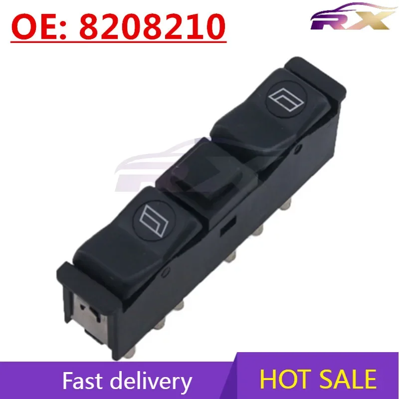 NEW: 8208210 Automobile Glass Lifter Switch Button Electric Window Lift Control Switch For Benz