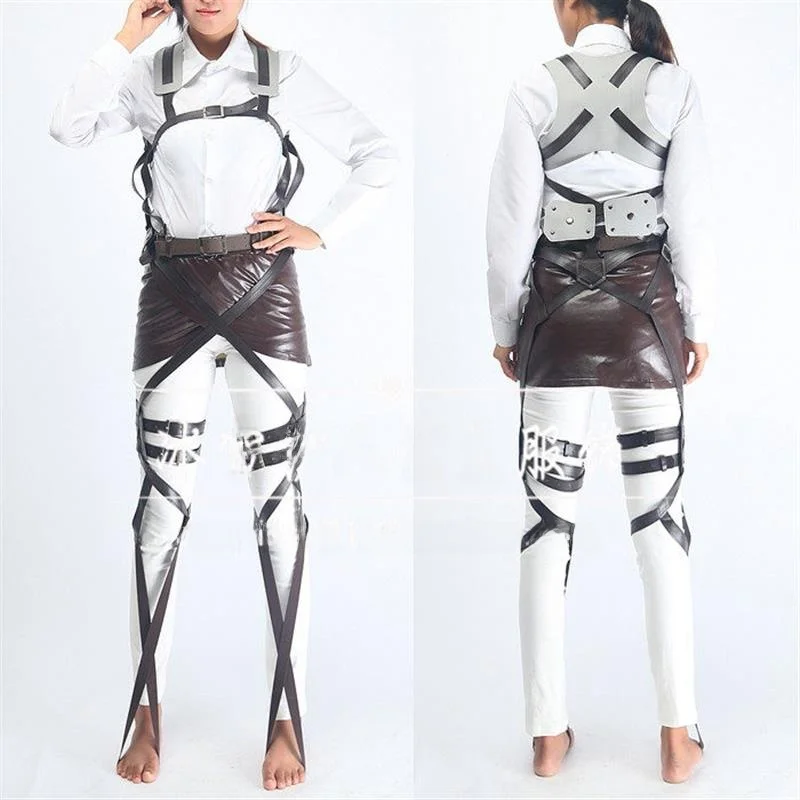 Attack on Titan Belt Strap Set Anime Character Accessories Cosplay Prop Group Allen Soldier Cosplay Costume Accessories