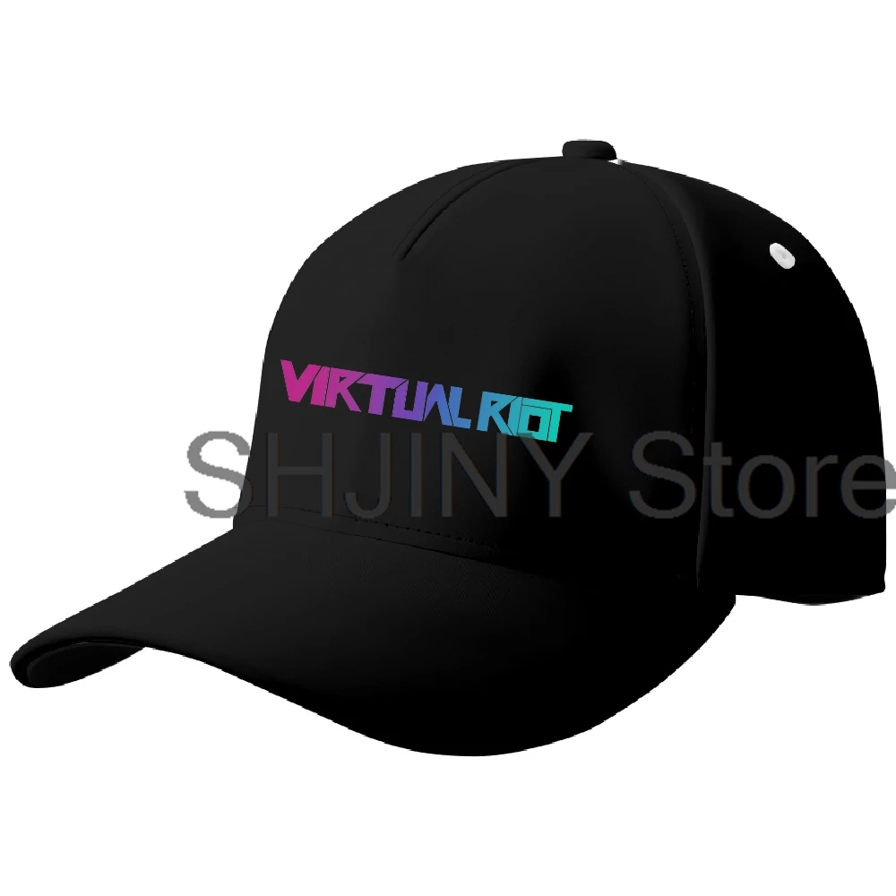 Virtual Riot Tour Merch Baseball Caps Women Men Trucker Hat Summer Outdoor Sprots Hats Hip Hop Sun Cap