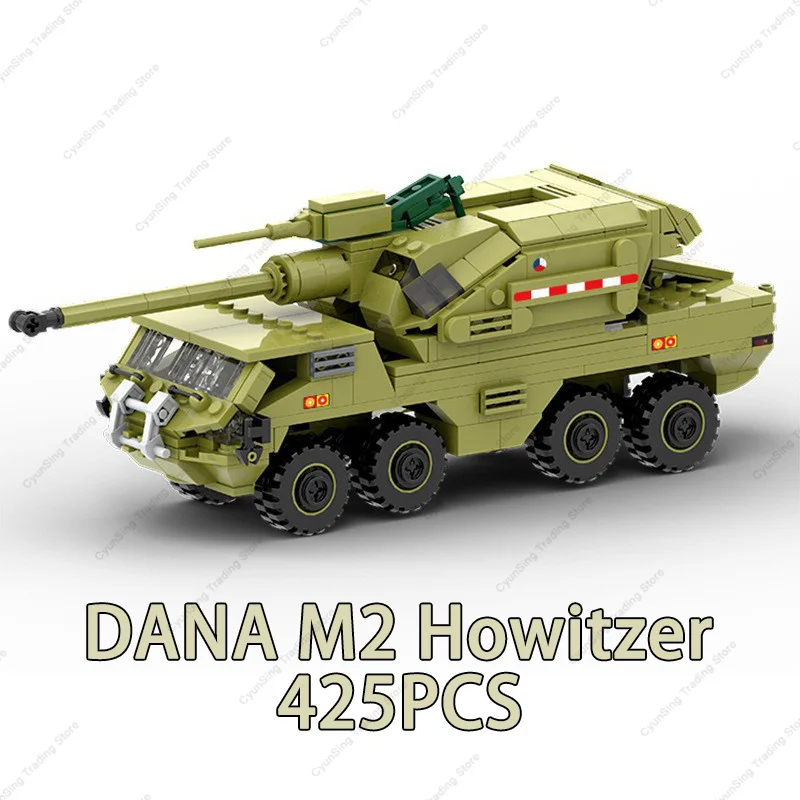 SLUBAN 2024 Militär boxer xm808 Rüstung Angriffs fahrzeug dana m2 BTR-4 Infanterie Kampf auto Modell moderne Bausteine Ziegel Kinderspiel zeug 9