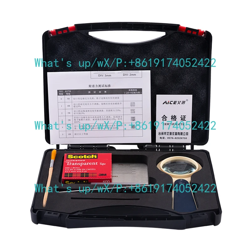 SISI scribing board adhesion tester paint film scriber guide grid gauge paint coating detection