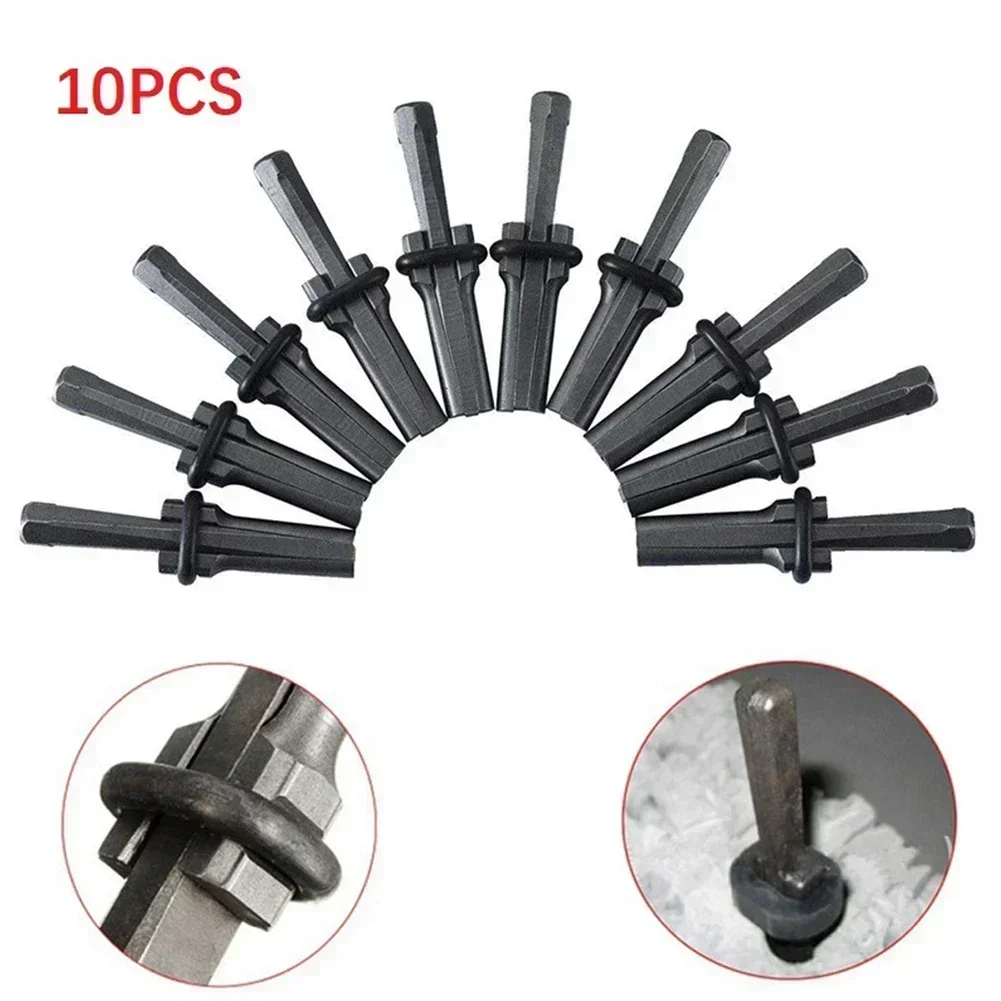 10PCS 9/16 Inch Plug Shim & Wedge Wedge & Feather Shims Concrete Rock Stone Splitter Marble Granite Splitter Hand Tools 14Mm