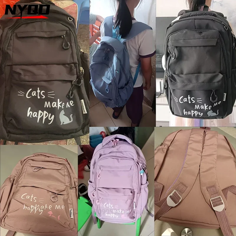 Girl School Bag Back Pack for Teenager Women Children Female Pink Backpack Primary High Bag pack Class Teens Child Shoulder Bag