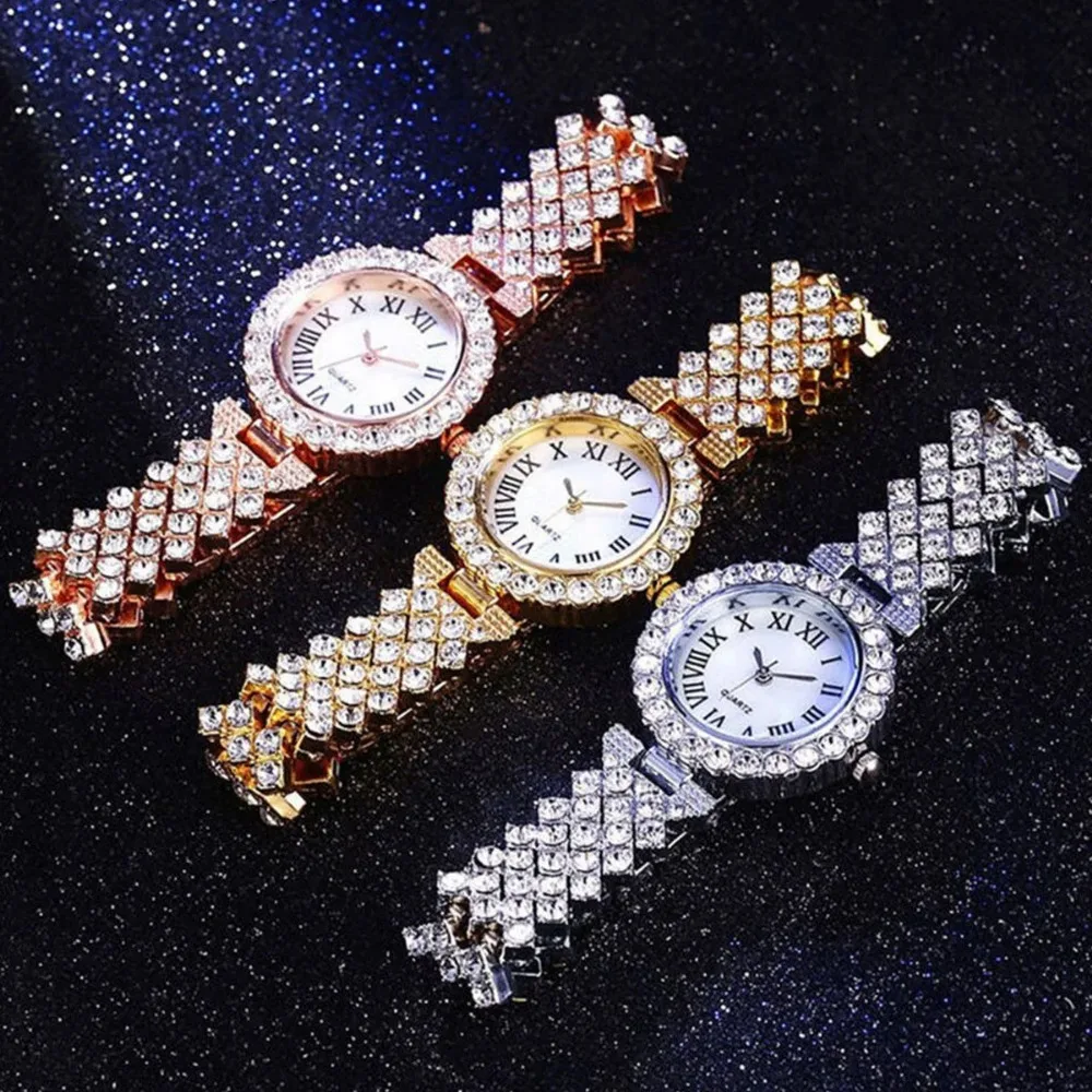 

Roman Pattern Ladies Watch for Women Quartz Women's Watch Lady Clock Bracelet Chains Часы Женские Наручные Reloj Para Mujer 워치