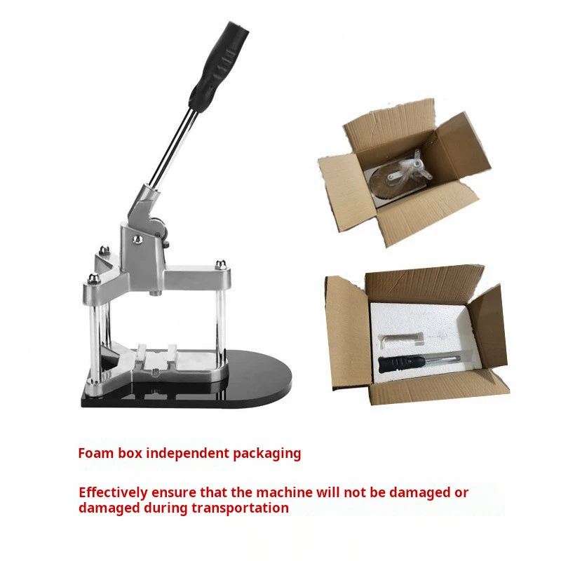 New DIY Badge Maker Machine Kit Manual Tinplate Equipment with Aluminium Button Equipment for Badge Making