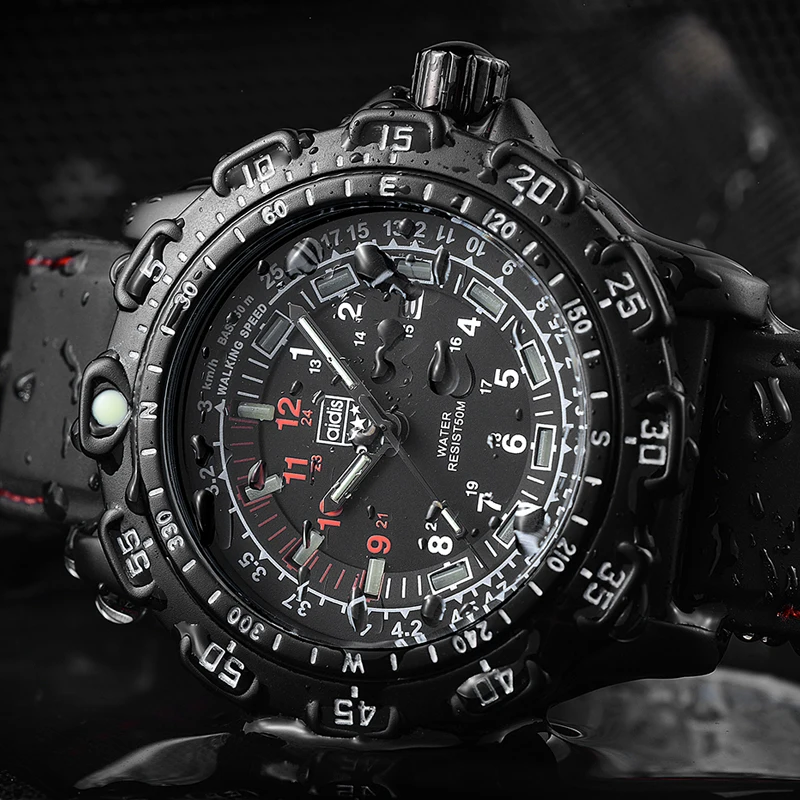 ADDIESDIVE Military Watch Special Forces Outdoor Sports Luminous SEAL Army Watch Man Quartz Watches For Men Waterproof Watch