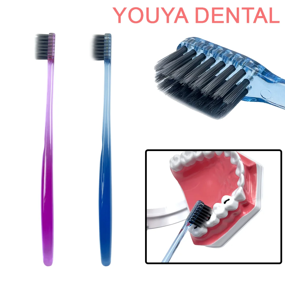 

2Pcs Practical Orthodontic Toothbrush Soft Bristle Interdental Brush Orthodontic Braces Brush Oral Hygiene Teeth Whitening Tools