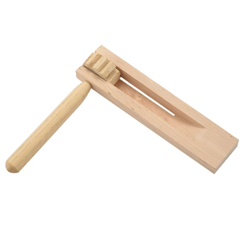 Wooden Spinning Ratchet Noise Maker Grogger Traditional Matraca For Parties Sports Events And Celebrations