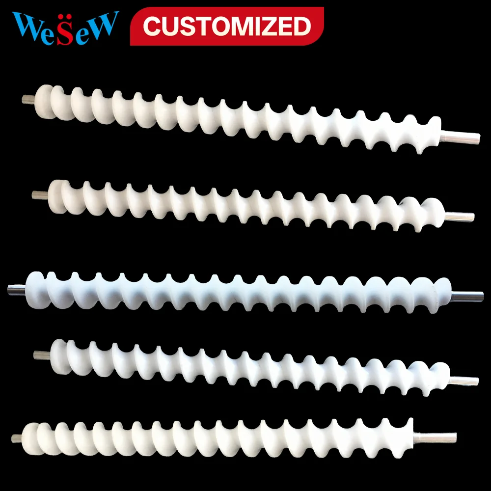 

WeSeW Custom Spiral Bottle Pusher: Compatible with Various Production Lines and Multi-Scenario Conveying Equipment — White Spira