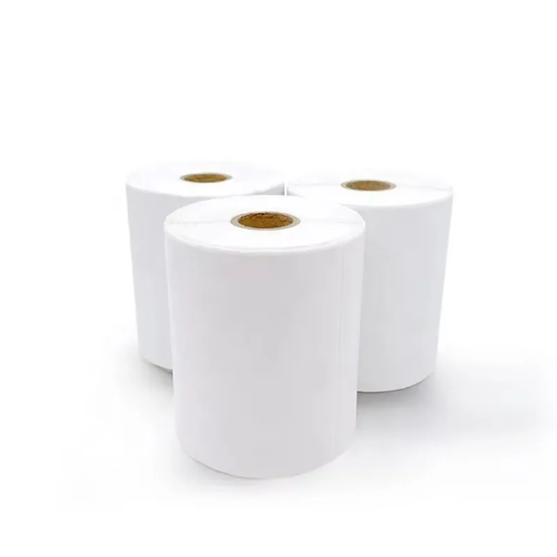 【Bulk Sales】Label Roll Blank Sticker Direct Thermal Paper Label In 100x150x250pcs/rolls Thermal Label Roll