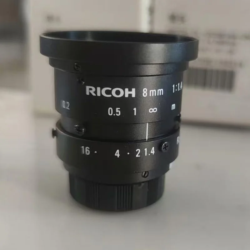 New FL-CC0814A-2M 2/3 fixed focus 8mm 2 million high-definition lens industrial lens quick delivery of spot goods