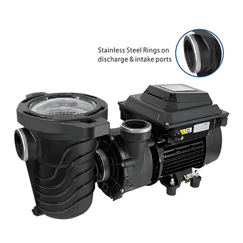 Factory Price Eco-Friendly Variable Frequency Pool Pump Pool Accessories Remote Control Via App Ultra-Low Noise