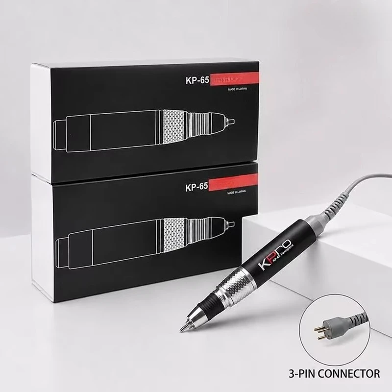 Overseas Stock OEM 28000rpm Japanese UP200 KP-65 Hand Piece Original Replace MANI KP60 Pro KP65 Motor Nail Drill Handpiece Japan