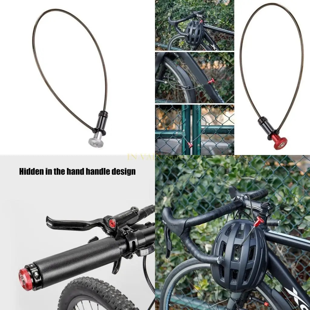 

M5TC Cycling Security Cable Lock Aplominum сплав блокировка ключа для велосипедов для велосипедов Heavy Duty Gike Shropection