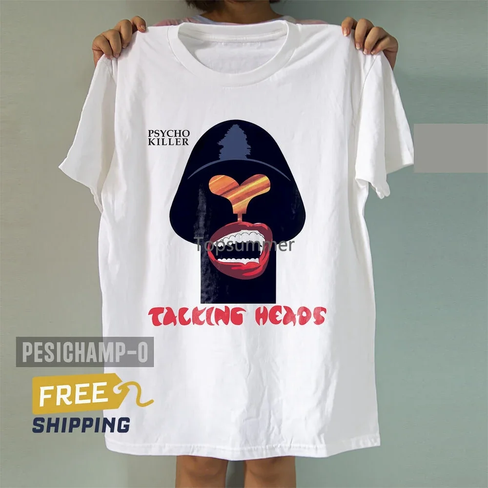 Talking Heads Psycho Killer Rock Band Unisex T-Shirt Size S-5Xl Free Shipping