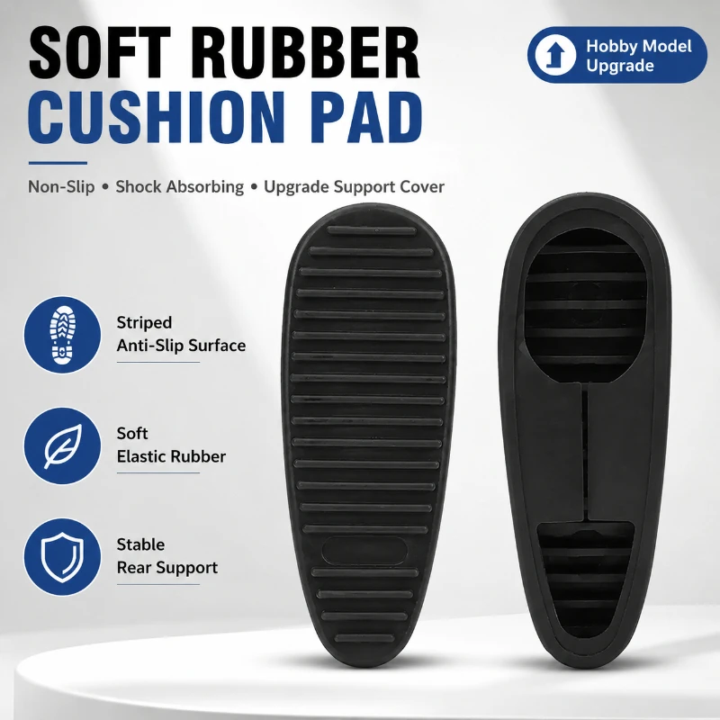 1/2/3PCS Multi-purpose Rubber Height Increase Cushion Non-slip Shock Absorbing Soft Buffer Protective Foot Pad