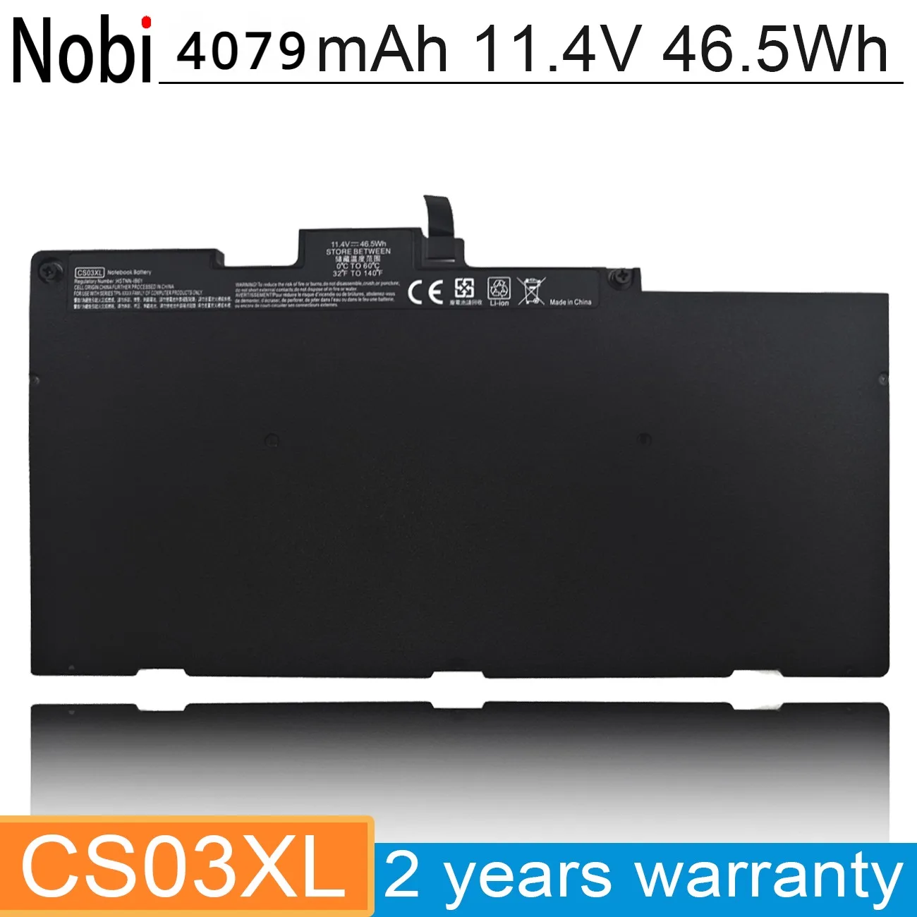 

NOBI CS03XL Battery For HP EliteBook 840 850 755 745 G3,745 850 755 G4,ZBook 15u G3 G4 HSTNN-IB6Y HSTNN-DB6U 800513-001