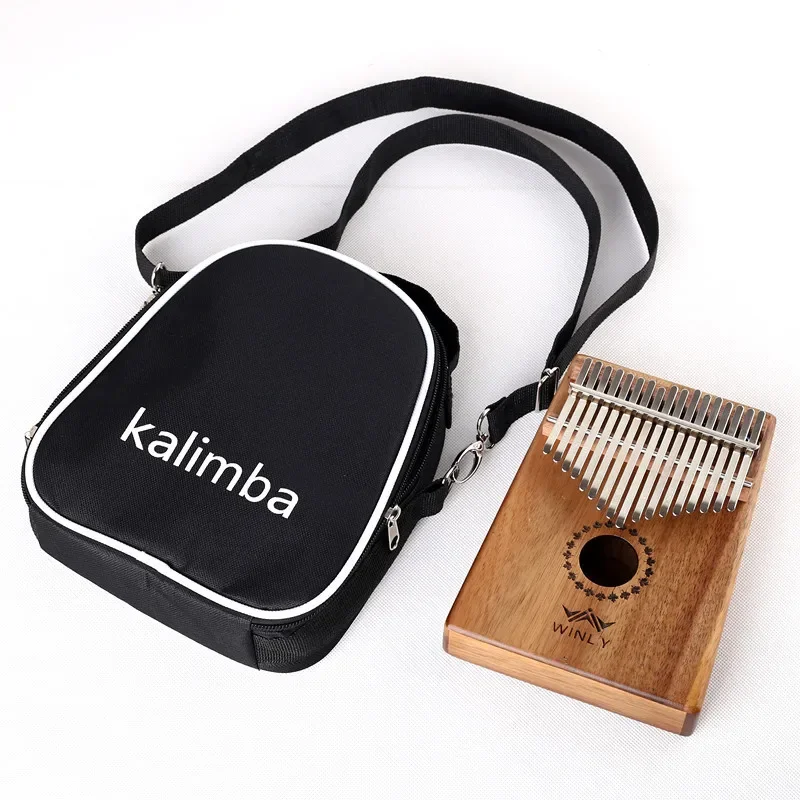 Kalimba Bag Thumb Piano Mbira custodia morbida a tracolla borsa portatile Kalimba Cover custodia protettiva Music Box Finger accessori per pianoforte