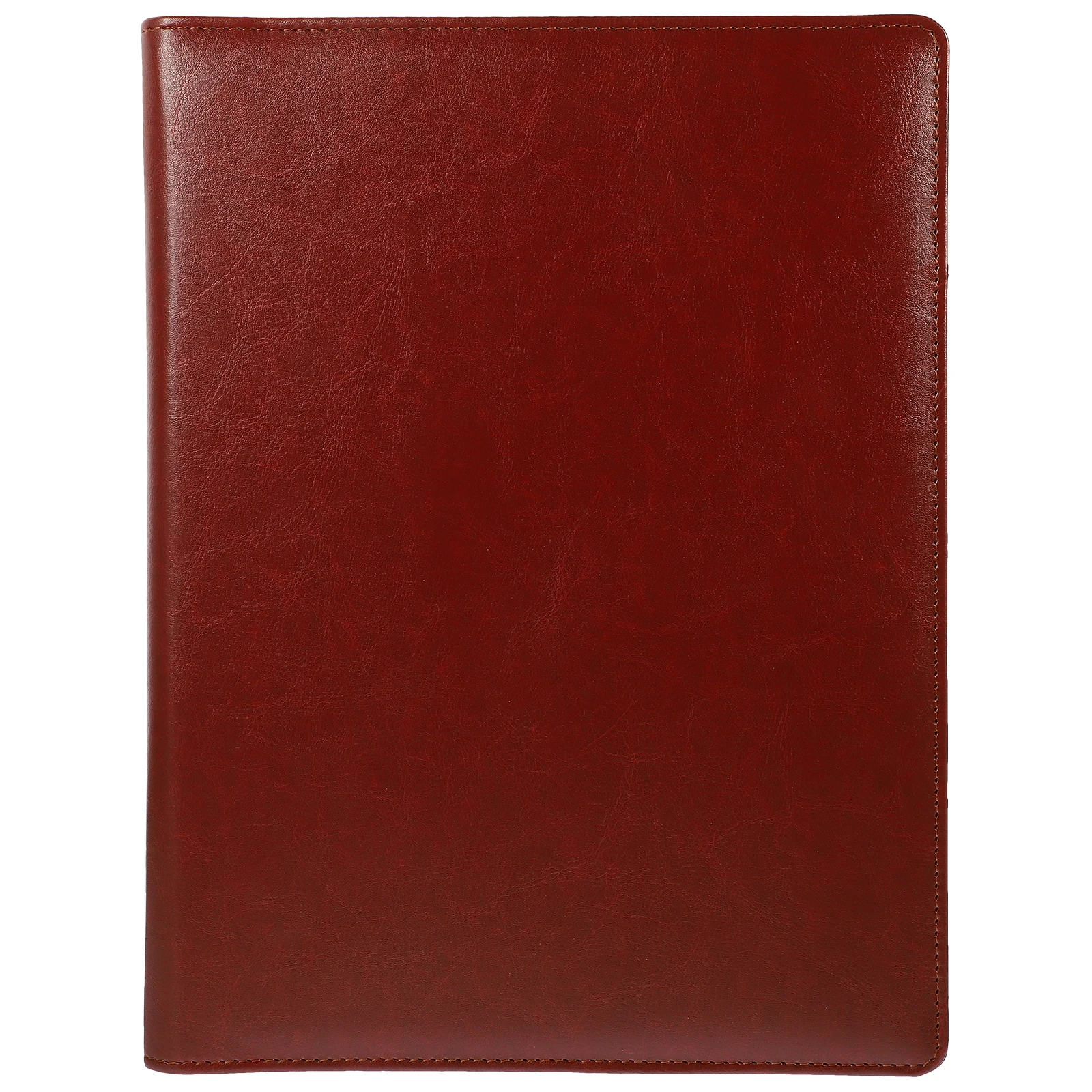 

Pu Notebook Binder Folder Document Holder A4 Paper Board File Storage Organizer Portable Foldable Wear Resistant