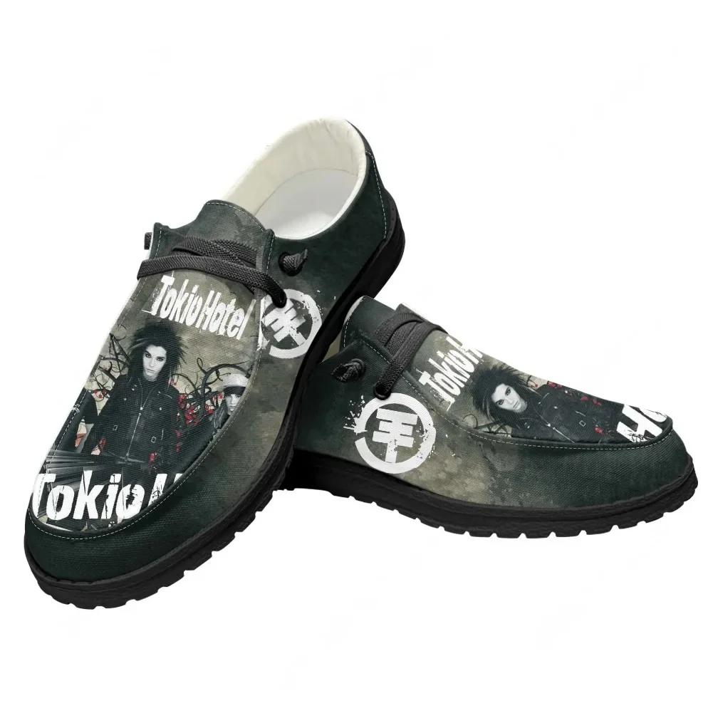 

Повседневная обувь Tokio Hotel Rock Band для мужчин и женщин, обувь для рэпа и танцев, обувь для певцов, дышащая легкая уличная обувь, обувь для пар