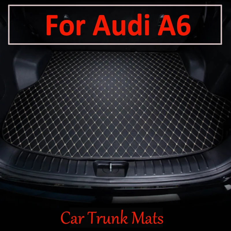 Car trunk mat for Audi A6 Station wagon 2007 2008 2009 2010 2011 2012 2013 -2018 cargo liner carpet interior accessories cover