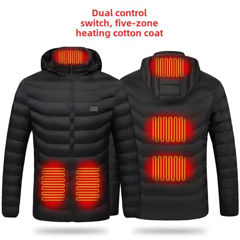 

New Winter Double Control Zone 5 Warm Cotton-Padded Clothes