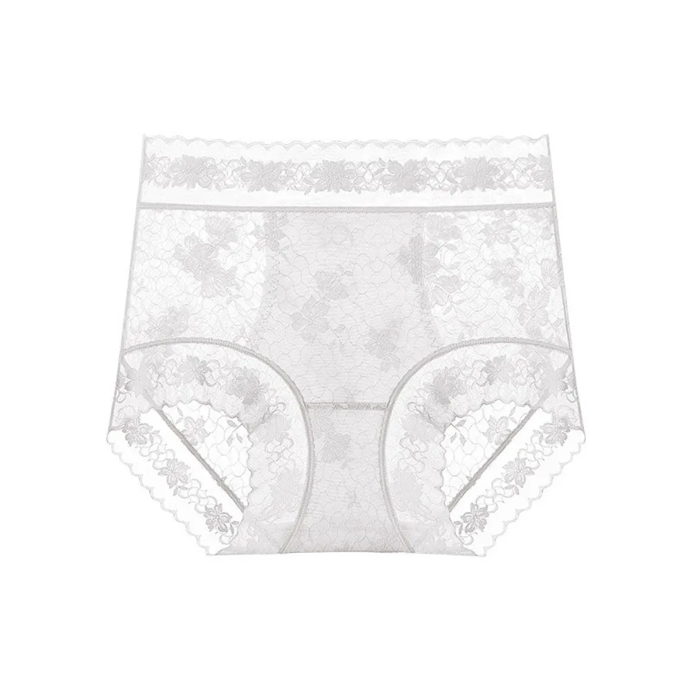

High Waist Lace Butt Lifter Briefs Tummy Control Transparent Lace Slimming Shapers Belly Contracting Shapewear Women Underwear