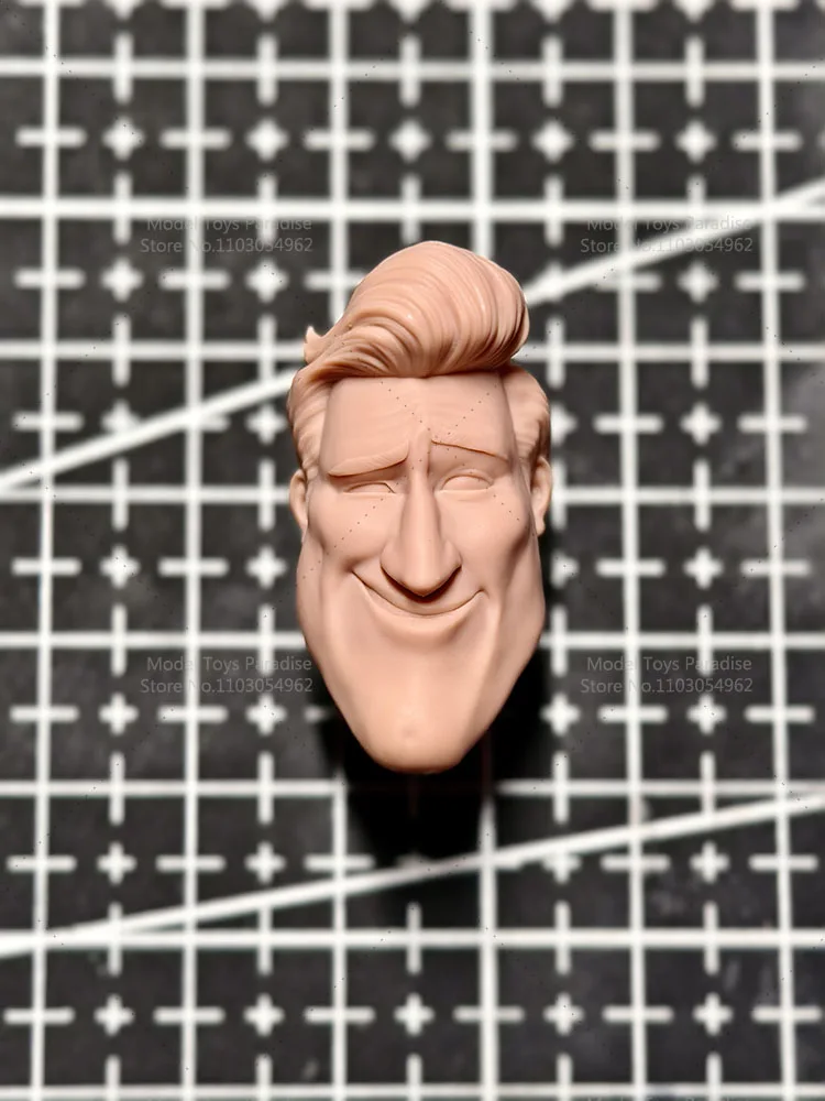 غير مصبوغ لتقوم بها بنفسك 1/12 مقياس الغريبة بطل الأبيض نموذج رئيس أنيمي الرجال الجندي رئيس نحت صالح 6 بوصة عمل الشكل الجسم #6