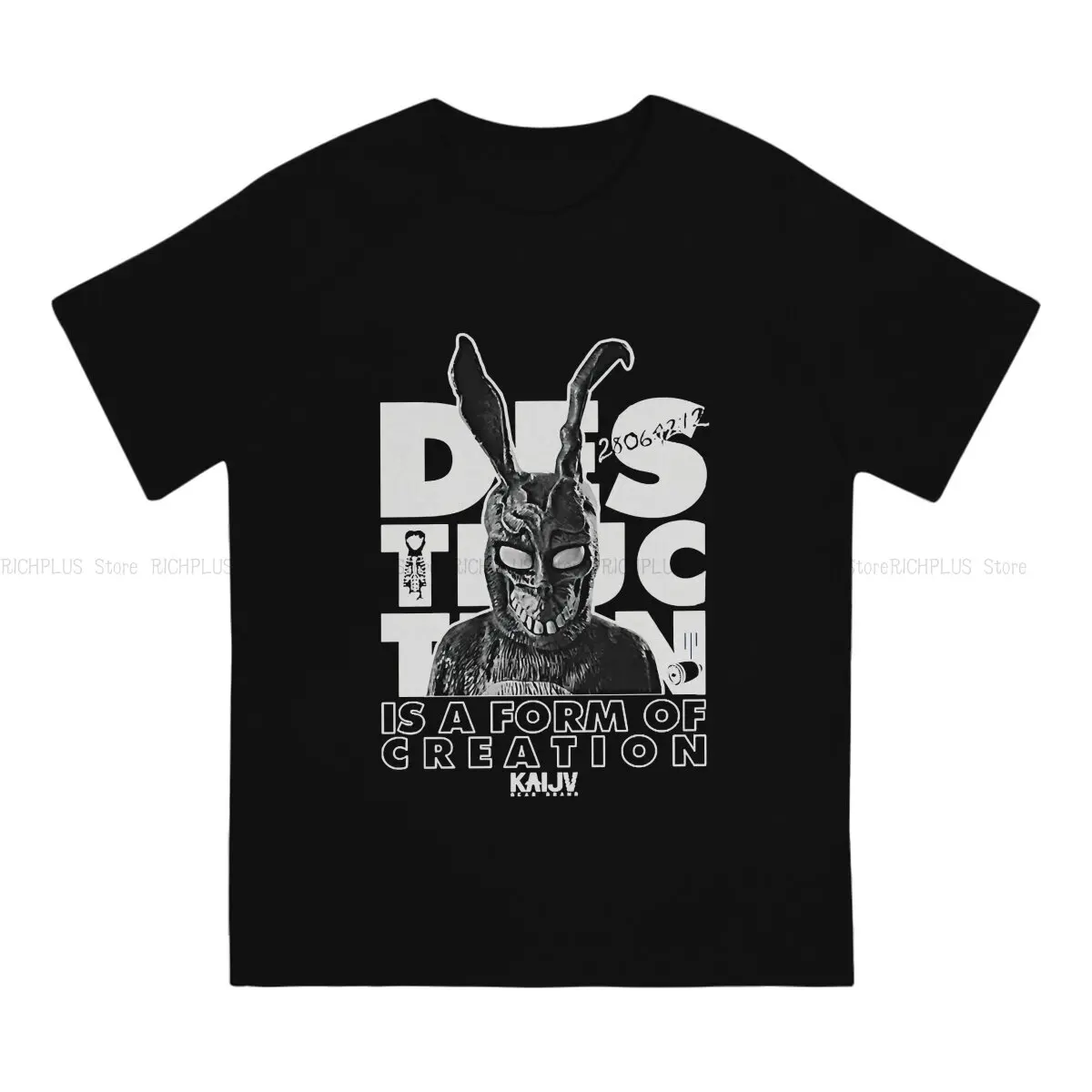 Destruction Gifts For Everyone Unique TShirt Donnie Darko Suspense Film Leisure Polyester T Shirt Summer Stuff For Men Women