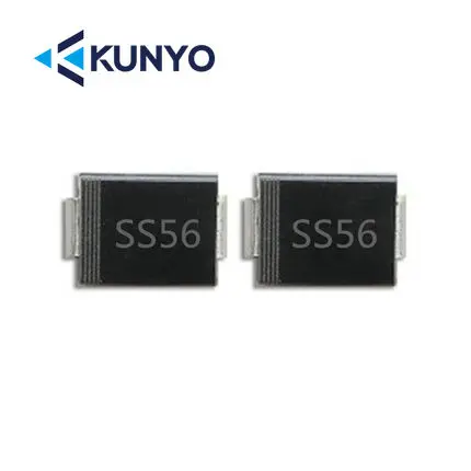 

SMD schottky diode SS56 SMC/DO-214AB