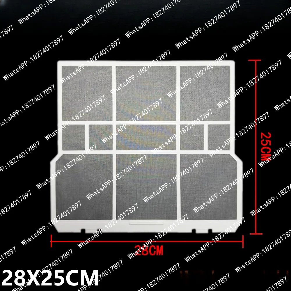 2pcs for Air Conditioner Filter Dustproof Screen, Units - Dust Isolation, Antibacterial, Formaldehyde Filter 28X25CM