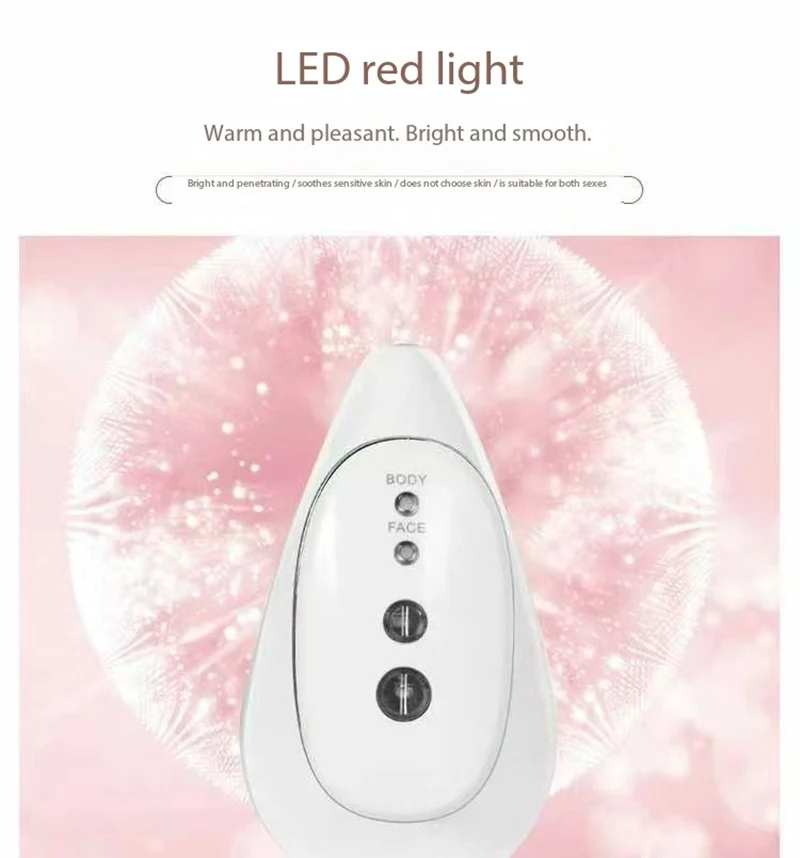 Skin Iron Rejuvenation Device for Diminishing Fine Lines, Firming and Lifting V Face Handheld Beauty Salon for Home Use