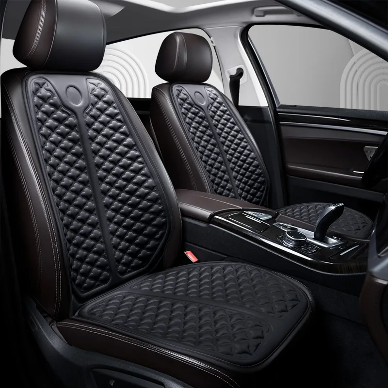 

Auto Set Car Seat Covers PU Leather Single Front Split Bench Protector Four Season Universal Fit Most Car SUV Car Accessories