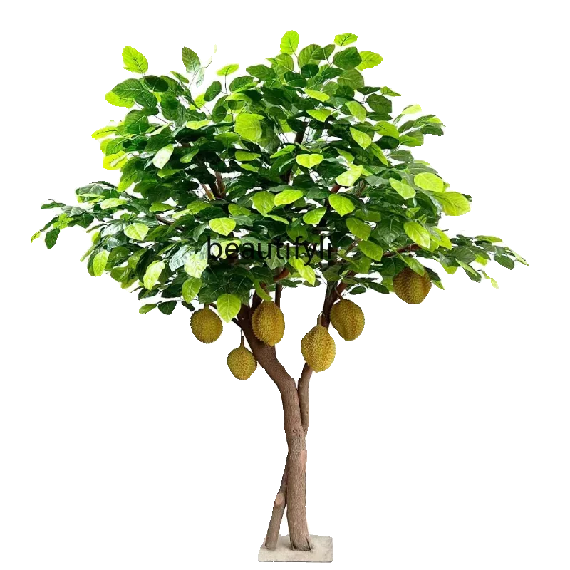 

Simulation Durian Artificial Water Fruit Tree Interior Decoration Cloth Landscape Large Floor Gardening