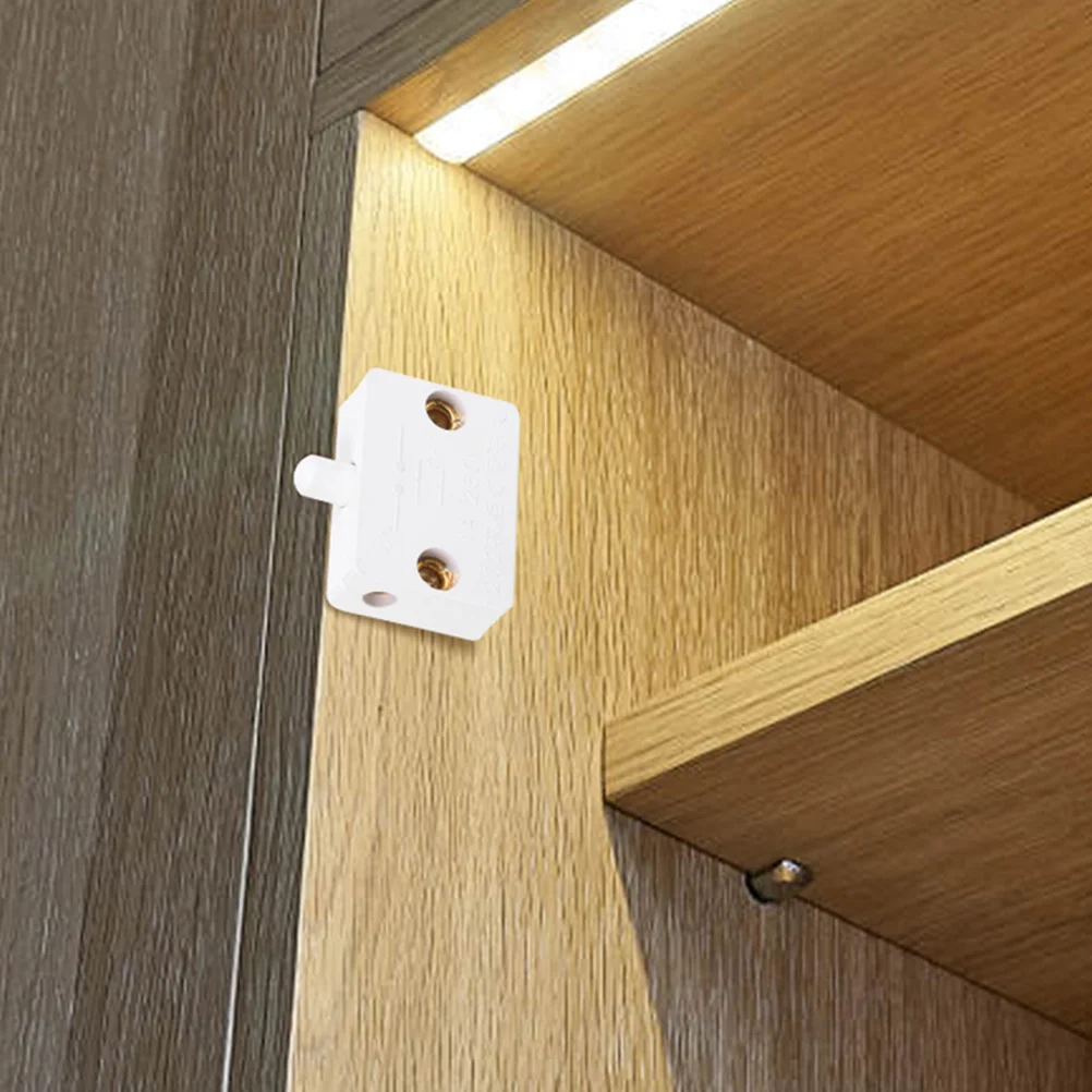 

5 шт. переключатель управления дверью для шкафа, гардероба, включения и выключения шкафа, кладовой, гостиничного освещения, без деформации