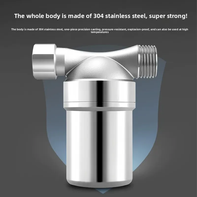 For Stainless Steel Anti Scale Filter for Wall Hung Boiler Water Heater Large Flow Front Sediment Purifier for Toilet System