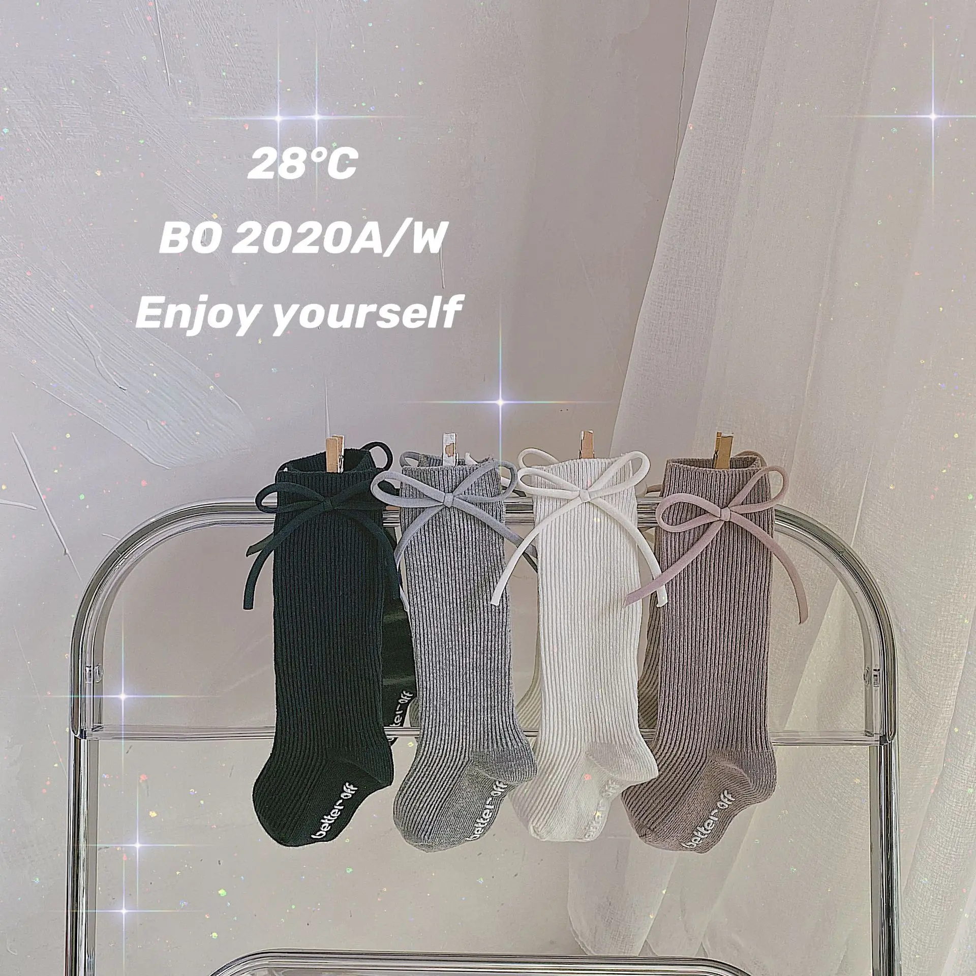 Summer Hollows Breathable Bows Sock Non-slip Fine Casual Ballet Style Solid Color Bandage Casual Stocking for Girl Daily Wearing