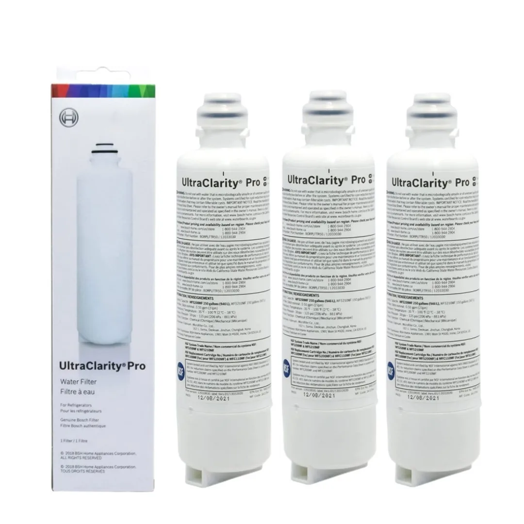 Replace Bosch UltraClarity Pro Refrigerator Water Filter For BORPLFTR50,BORPLFTR55,RA450022,12033030