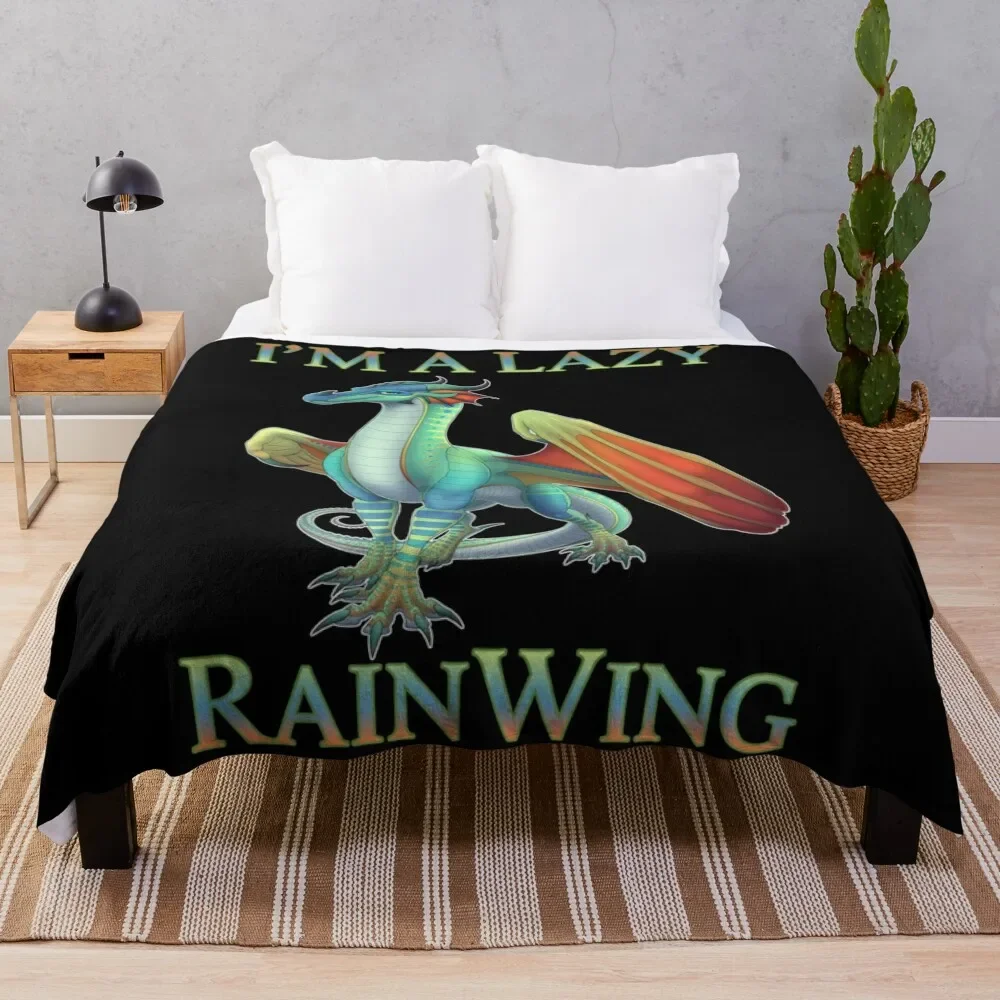 I'm a lazy rainwing wings of dragon fire classic Throw Blanket Designers Summer Weighted Blankets