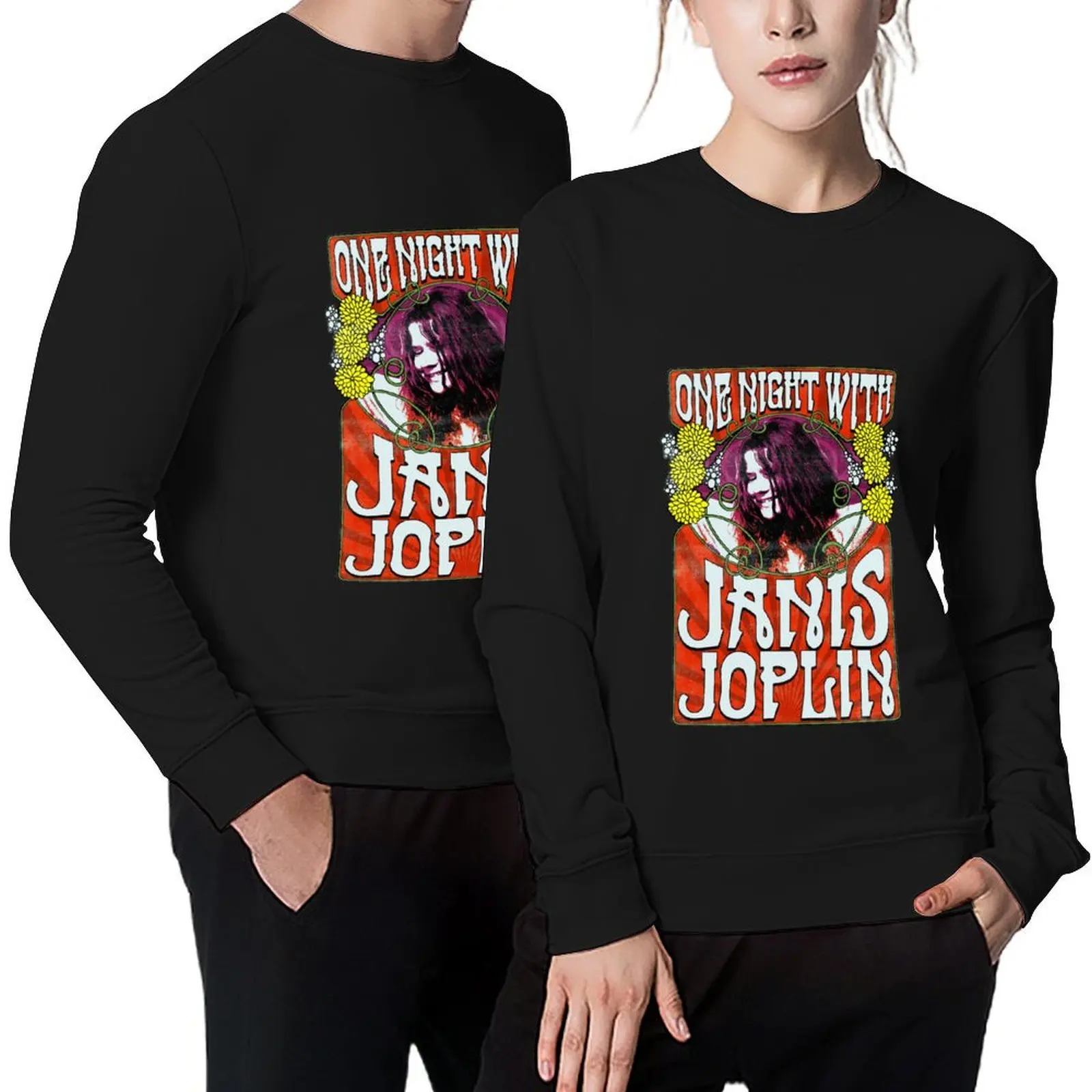 

Janis Joplin-Janis Joplin Pullover tracksuit korean clothes men's clothes korean style clothes sweatshirt for men