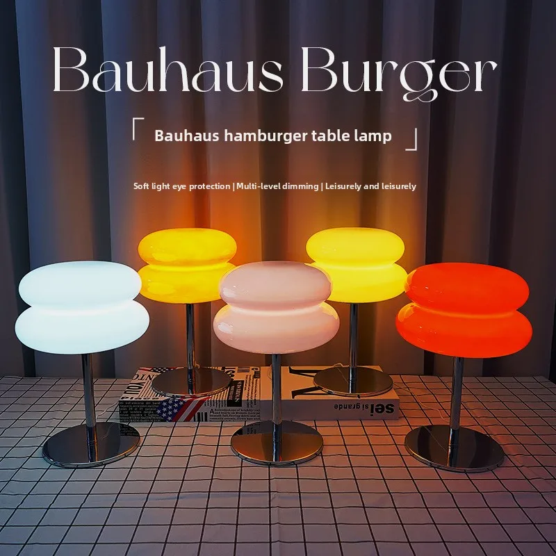 

Простая гостиная, спальня, кабинет, B & B, средневековый гамбургер, стеклянная настольная лампа, интернет-украшение знаменитости, прикроватная лампа