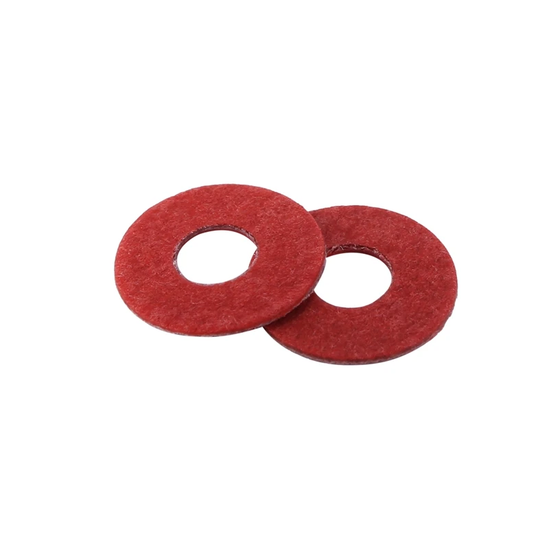 400PCS Red Motherboard Screw Insulating Fiber Washers