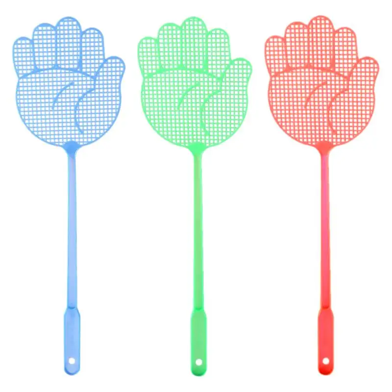 1pc Plastic Fly Swatter Beat Insect Flies Pat Anti-mosquito Shoot Fly Pest Control Prevent Pest Mosquito Tool Killer Matamoscas