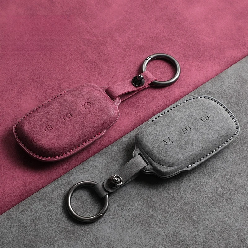 

Car Key Fob Cover Case for Lynk & Co Z20 Z10 900 EV Smart Driving Car Key Case Fob Remote Key Protective Shell Bag Accessories