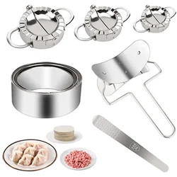 Ravioli Maker Stainless Steel Dumpling Mold Dumpling Wrapper Mold Dough Press Cutter Empanada Press Pie Ravioli Press