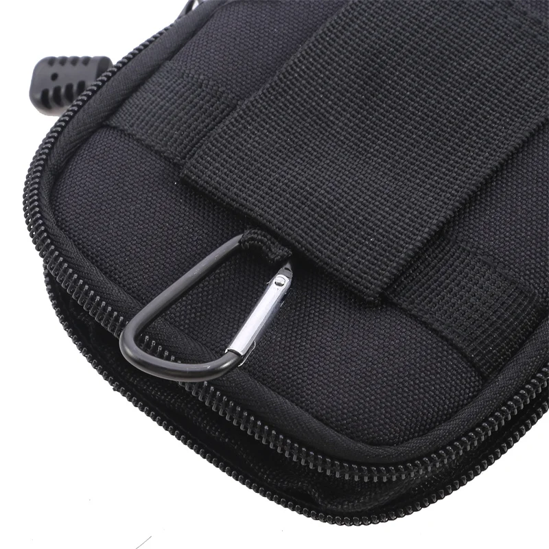 Outdoor Sports Running Mobile Phone Bag Waterproof Waist Bags Wallet Oxford Waist Pack Buckle Lightweight Portable Waist Packs